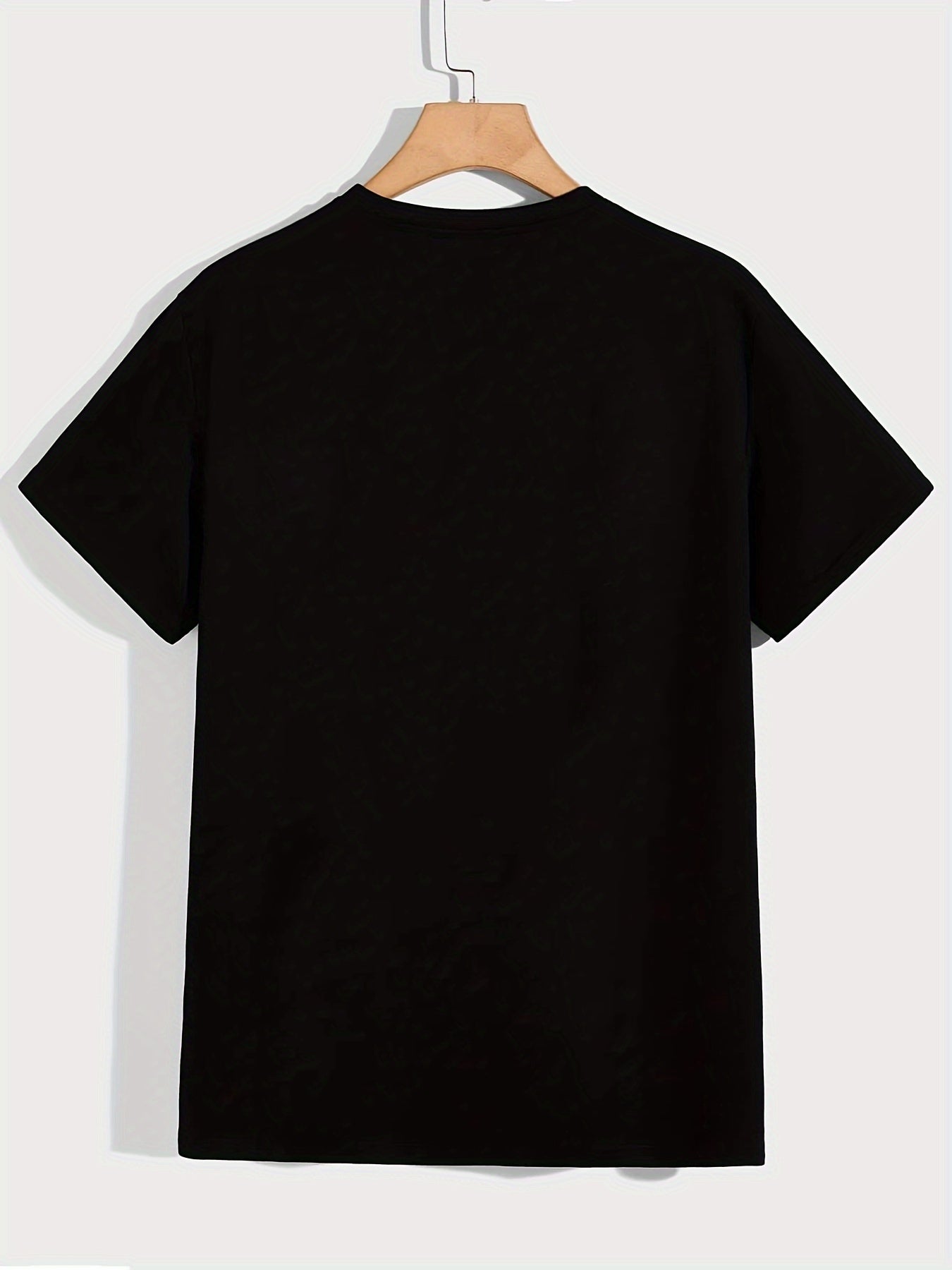 Funny Cartoon Chemical Bottle Pattern Men's Elastic Short Sleeved Round Neck T-shirt, Summer Outdoor