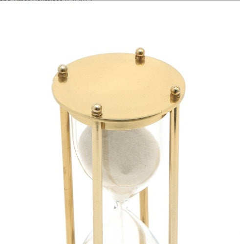 Decorative Brass Frame Sand Timer-Hourglass