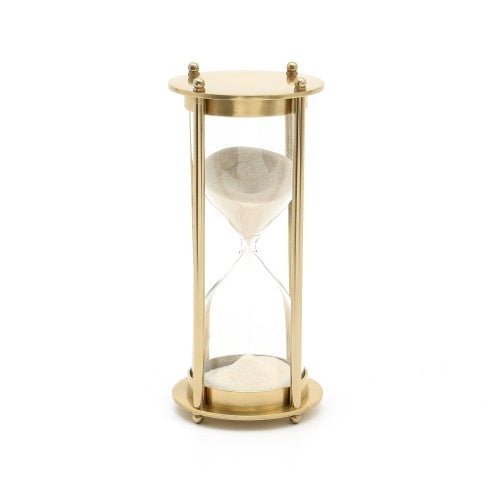 Decorative Brass Frame Sand Timer-Hourglass