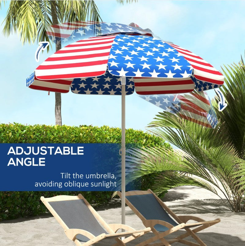 Ventilated And Foldable Beach Travel Umbrella