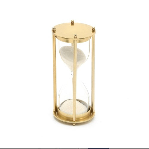 Decorative Brass Frame Sand Timer-Hourglass